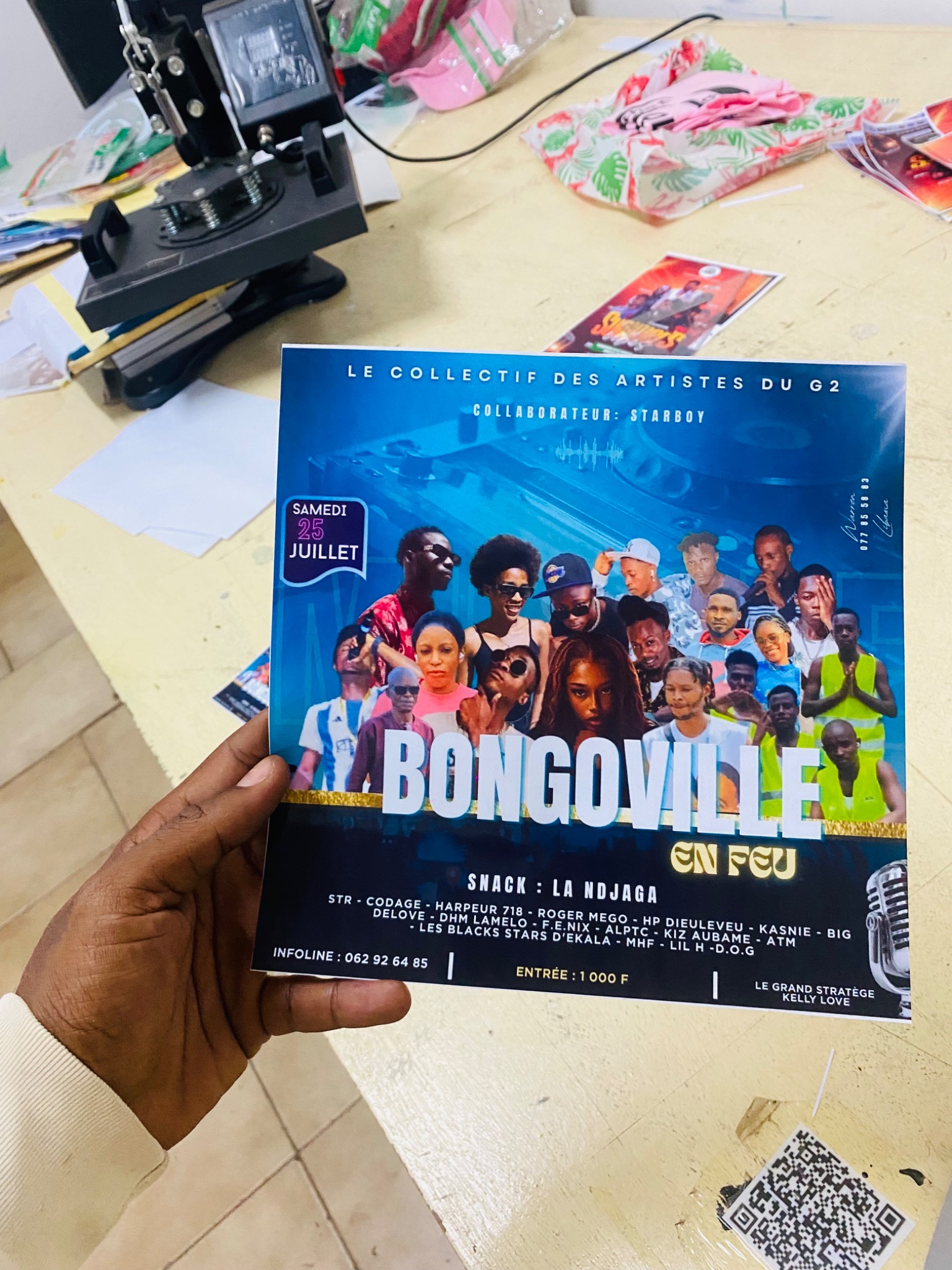Flyer imprimé pour Univers Optique
